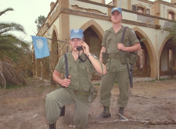Operation DANACA, a United Nations Peacekeeping mission in Israel in 1974. Photo CF Photo Unit