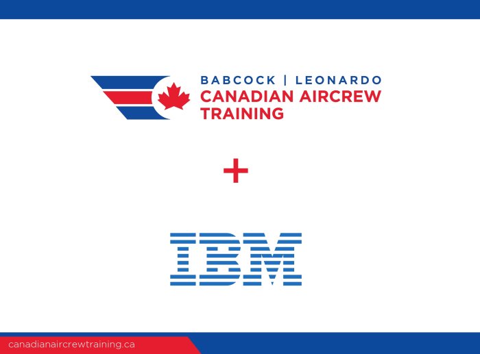Babcock Leonardo Canadian Aircrew Training Announces IBM as a Strategic Subcontractor