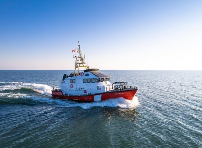 Canadian Coast Guard Welcomes the CCGS Gabarus Bay Into Service