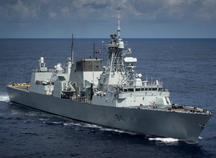 Royal Canadian Navy ships return from deployment to the Indo-Pacific region