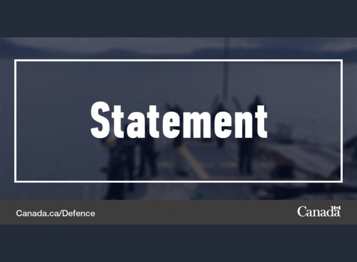 Statement from the Minister of National Defence on the NORAD Change of Command