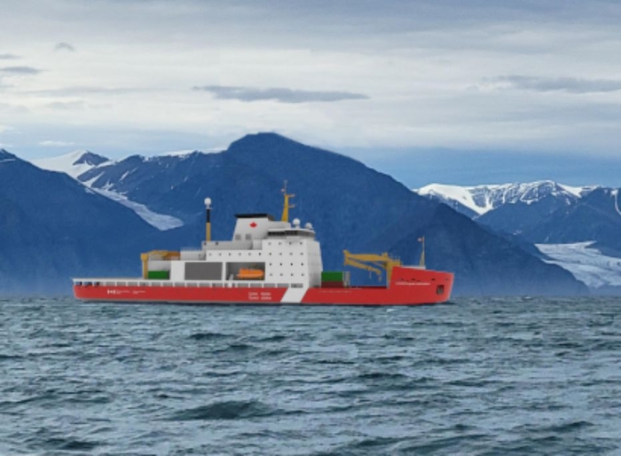 Government of Canada awards initial contract for Program Icebreakers to Chantier Davie