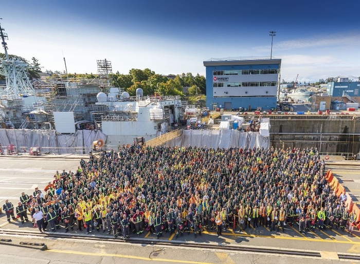 Seaspan celebrates 30 years of ship repair in Victoria