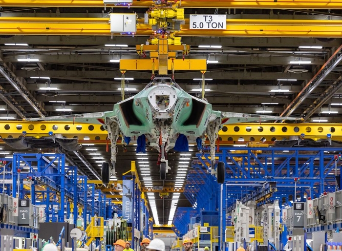 First F-35A for Poland Progressing on the Production Line