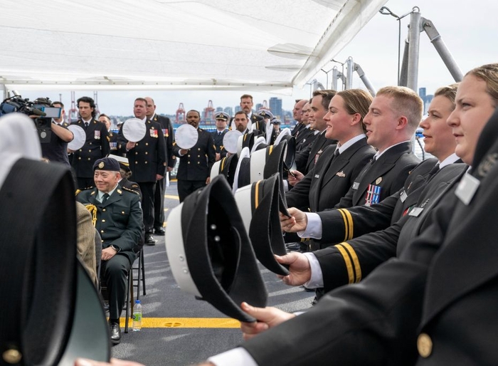 HMCS Max Bernays Commissioned in Vancouver during Fleet Week 